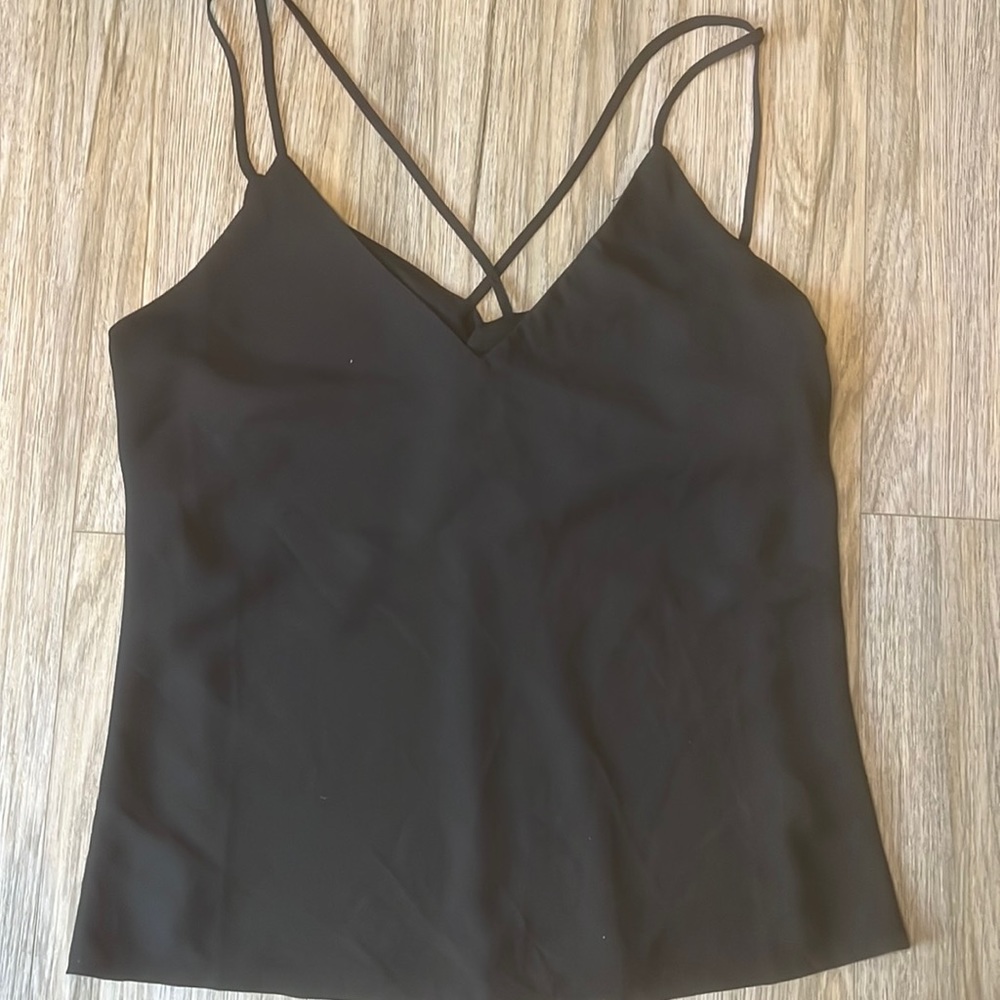 Ambiance Cross Strap Tank - Size S